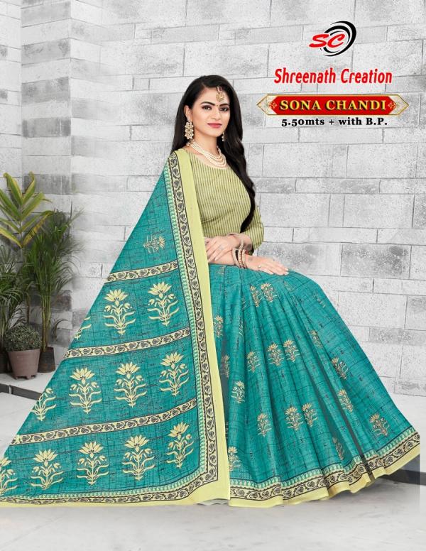 Sc Sona Chandi – Cotton Saree